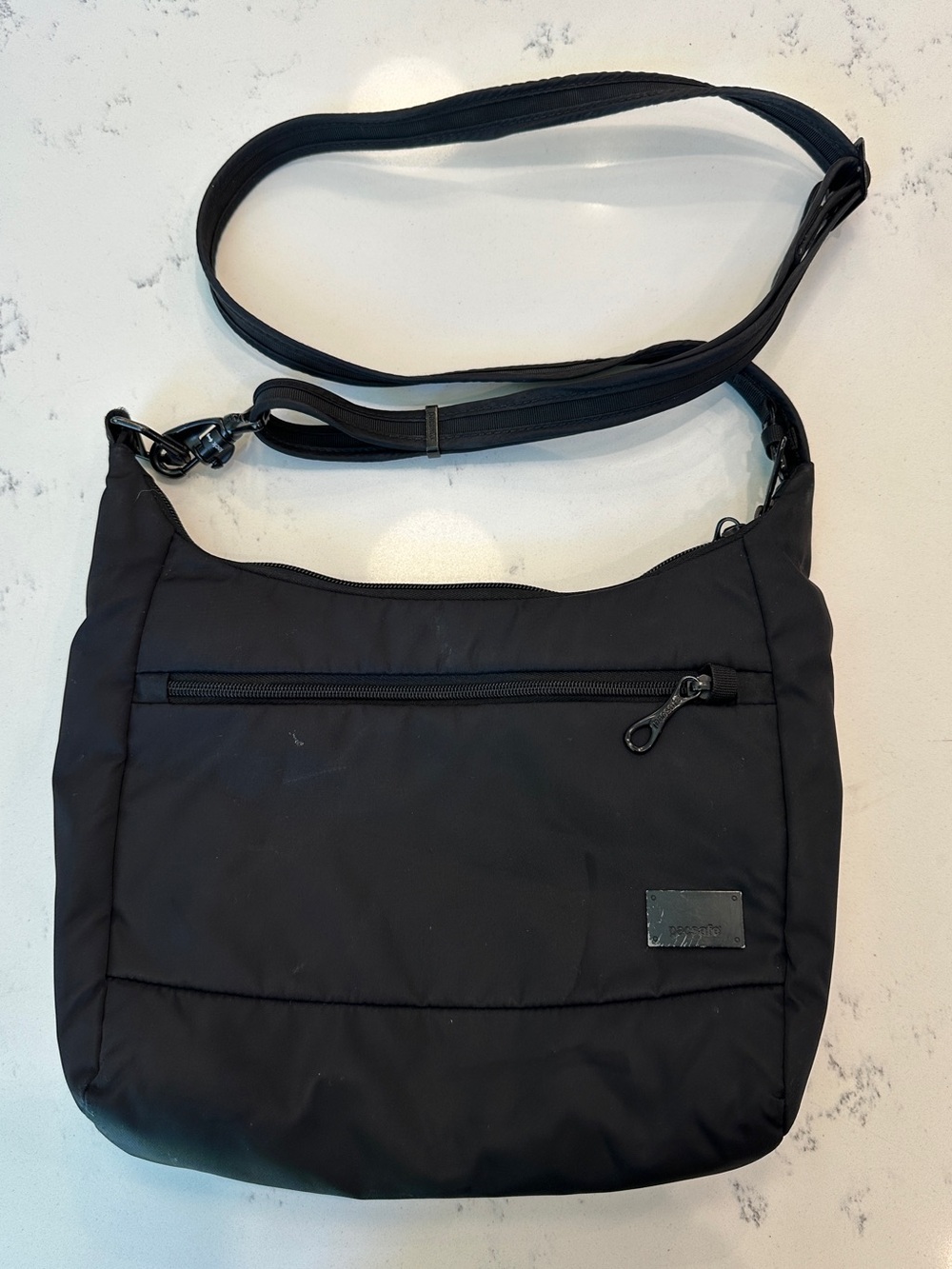 Pacsafe Black Citysafe CS100 RFID Anti Theft Crossbody bag